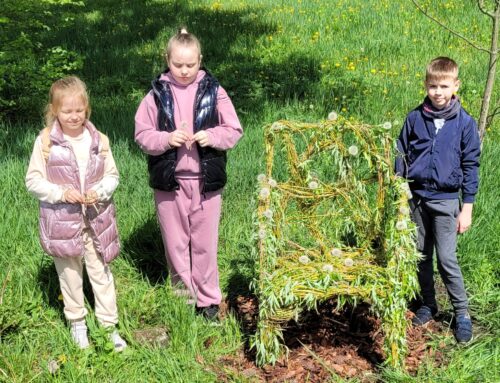 Czwarte spotkanie Klubu Młodego Odkrywcy “Tropiciele nauki”- Żywe meble.