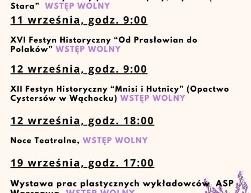 Zdarzenia Wrzesień 2025
