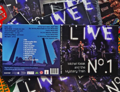 Płyta „LIVE No.1” zespołu Michał Kielak &The Mystery Train