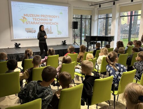 Muzeum Przyrody i Techniki na urodzinach Wielkiego Pieca w Centrum Kreatywności Pałacyk