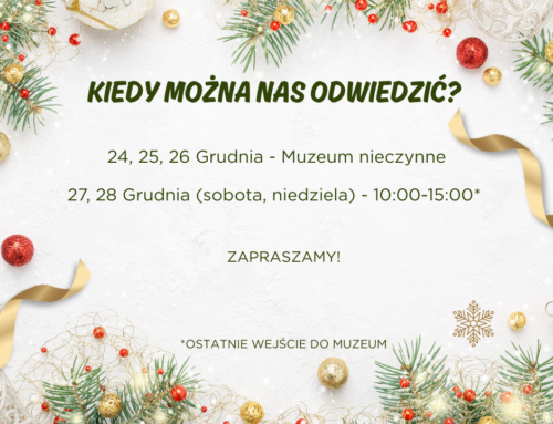 Godziny otwarcia w okresie świątecznym
