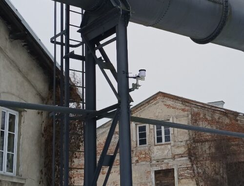 Stacja meteo na terenie Muzeum Przyrody i Techniki