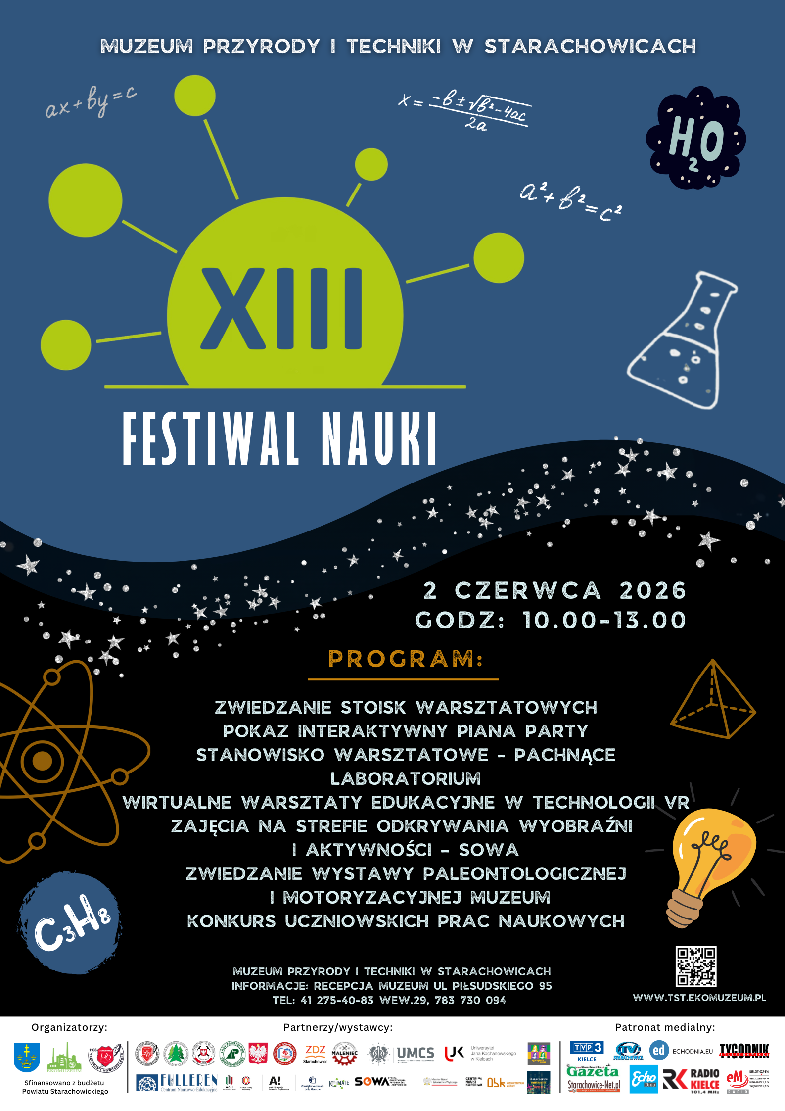 XIII Festiwal Nauki – 2 czerwca 2026r.