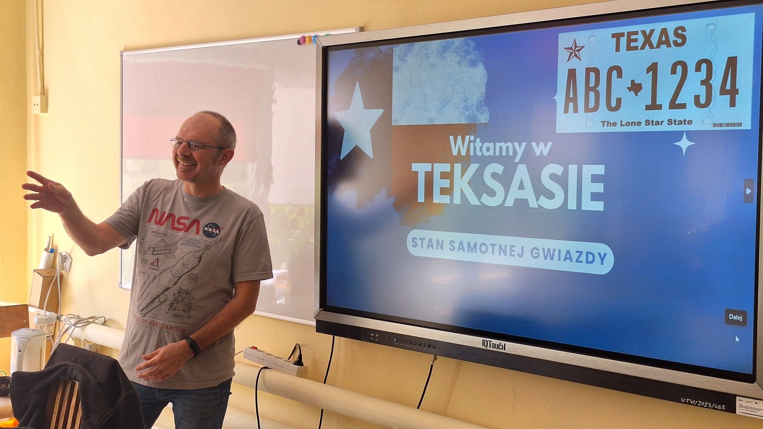 „Teksas – stan samotnej gwiazdy” – prelekcja podróżnicza dla słuchaczy Uniwersytetu Trzeciego Wieku.